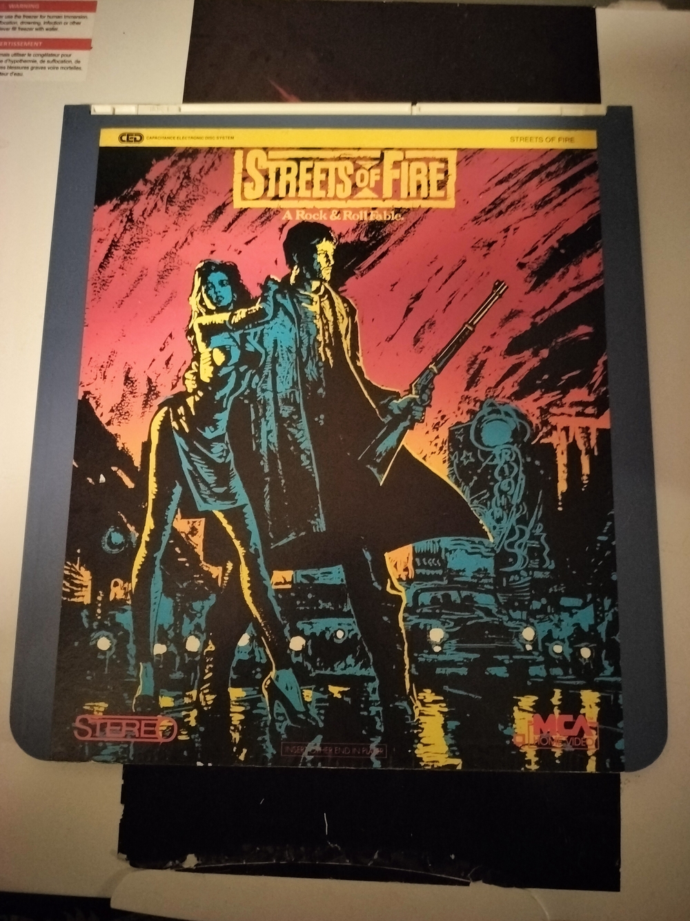 Streets of Fire Video Disc